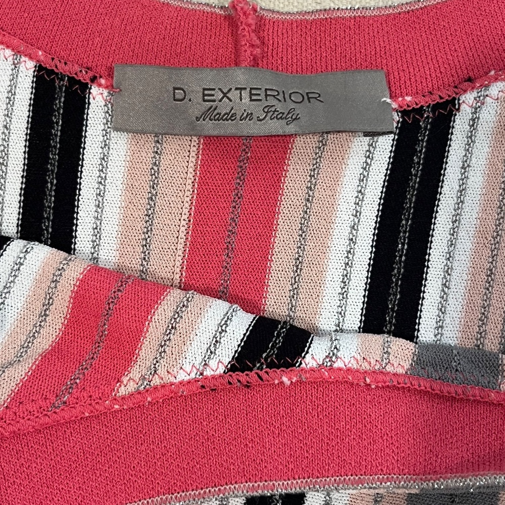 D. Exterior Bodycon Fun Metallic Summer Dress - Slip On XS - Picture 7 of 9